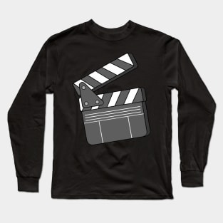 Film Clapper Movie Lover Movies Films Actor Long Sleeve T-Shirt